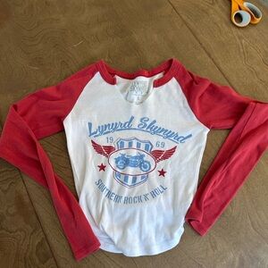 Lynard Skynard Long Sleeve Baseball Tee
